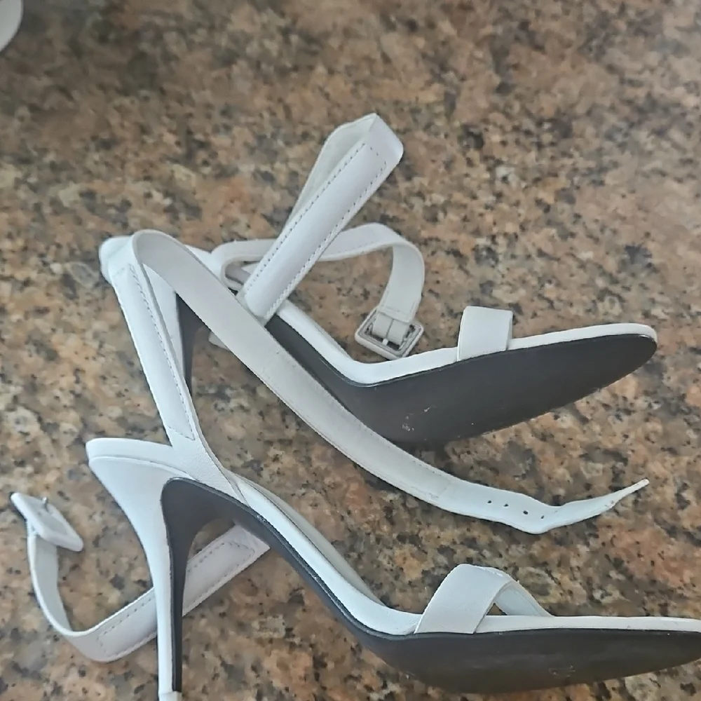 Alexander Wang White Strappy Sandals - Picture 3 of 9